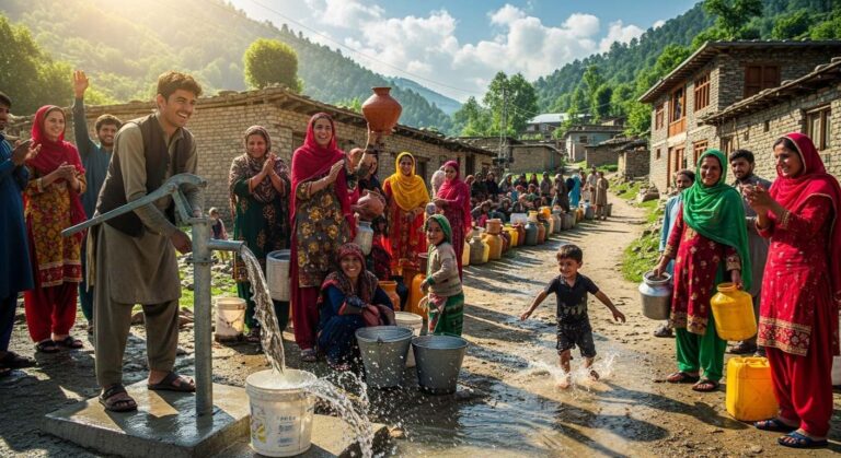 Fresh Water Discovered in Muzaffarabad – Wave of Joy Spreads Across the Area