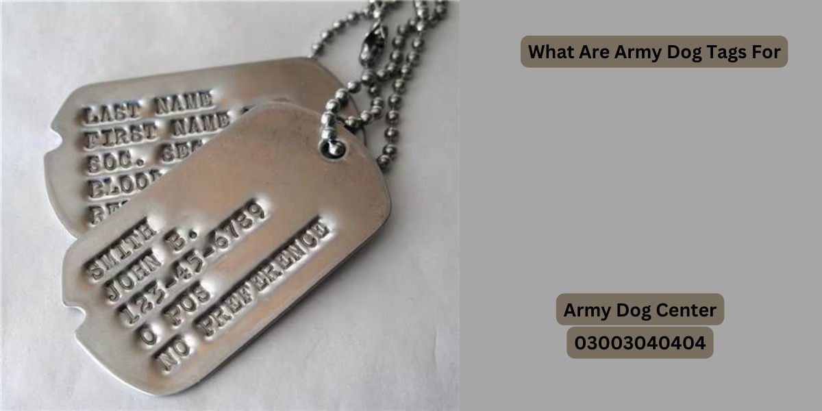 What Are Army Dog Tags For
