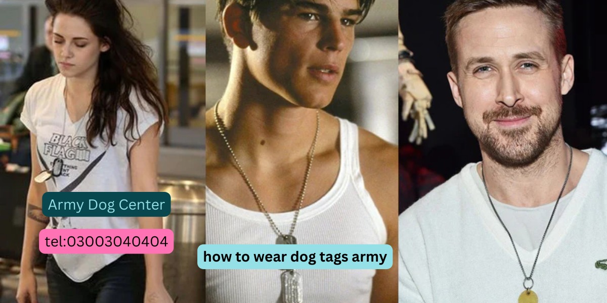 Wear Army Dog Tags