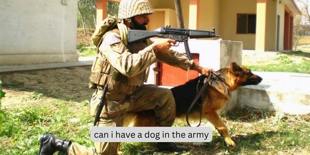 Can I Have A Dog In The Army