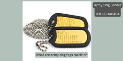What Are Army Dog Tags Made Of