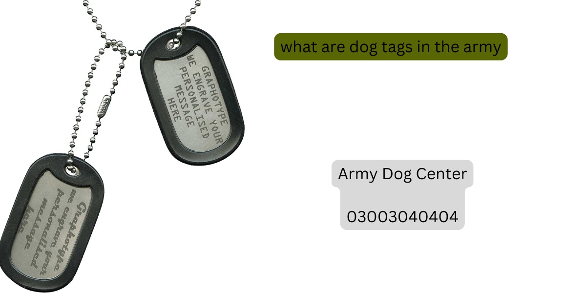 What Are Dog Tags In The Army?