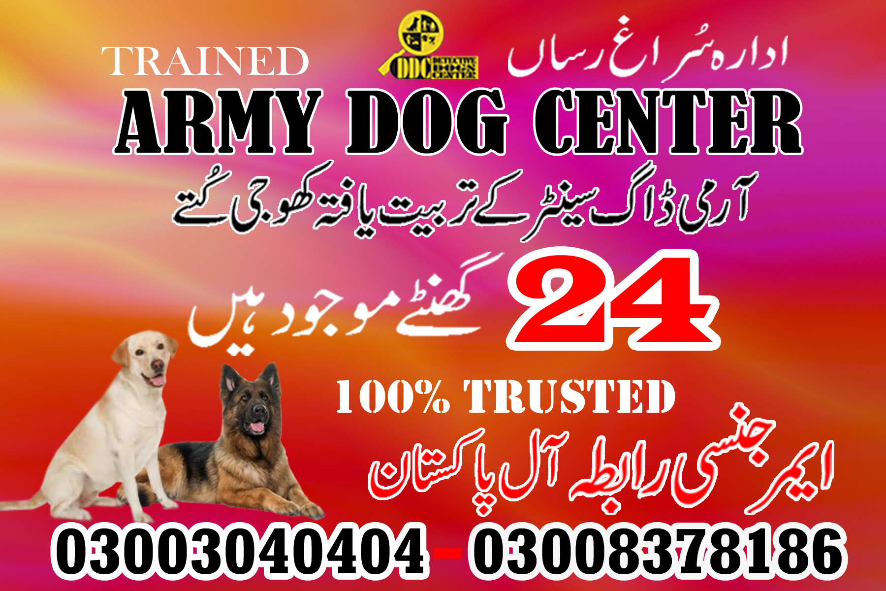 Army Dog Center Badin Thatta Hyderabad