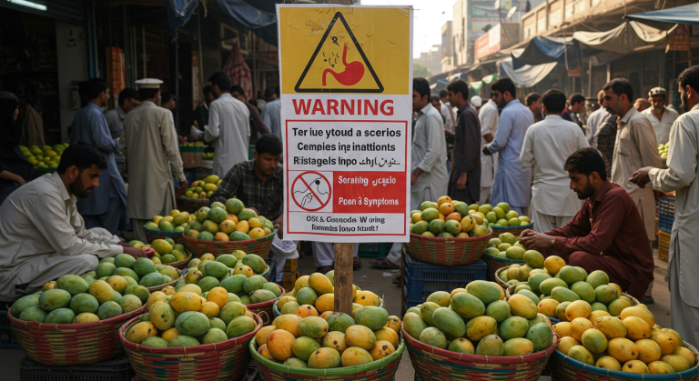 Mango Lovers Beware: Dangerous Chemical Found in Ripened Mangoes in Kot Addu