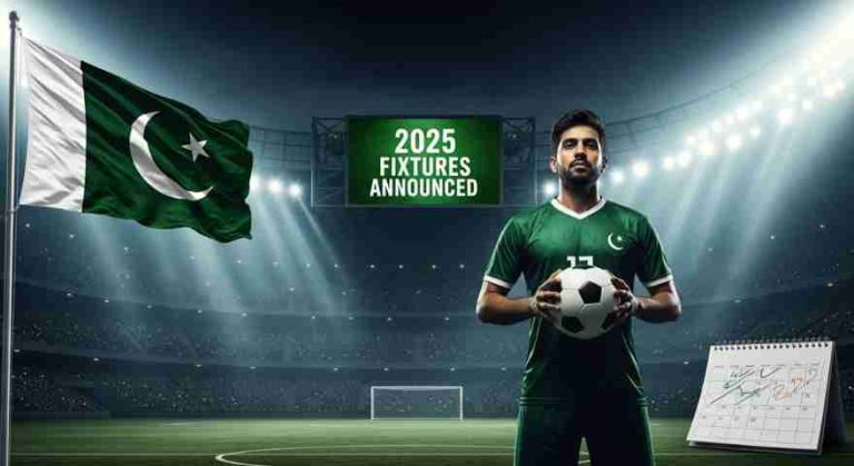 Pakistan Football Team 2025 Fixtures Announced: A New Chapter Begins
